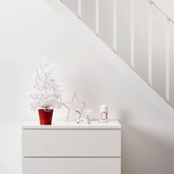 IKEA FEJKA WHITE CHRISTMAS MINI TREE Artificial Potted Plant 56 Cm BRAND NEW - Picture 2 of 8